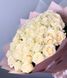 Букет із 101 білої троянди, 70 см - висота / Доставка курєром у Львові та області 923371406 фото 1
