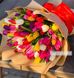 Букет тюльпанів Мікс в крафті, 101 шт / Доставка по Львову Безкоштовна 260220234 фото 2