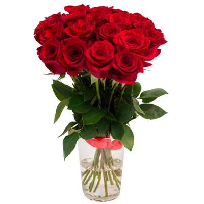 Букет червоних троянд, 19 шт / Доставка курєром по Львову та області 923371466 фото