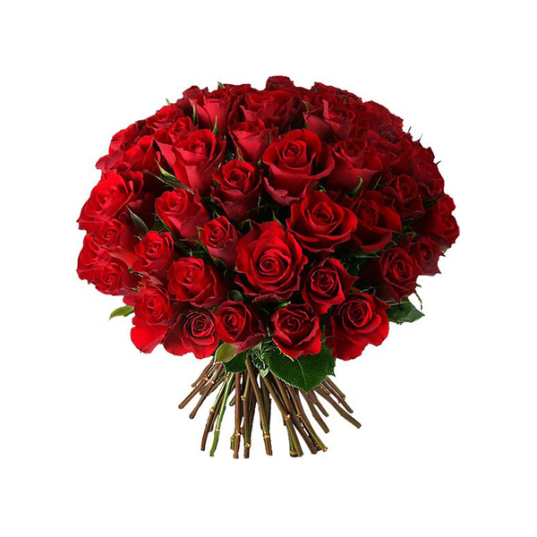 Букет червоних троянд , 51 шт / Доставка курєром по Львову та області 923371473 фото