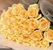 Букет троянд 19 шт, бежевого кольору / Доставка курєром по Львову та області 923371482 фото 2